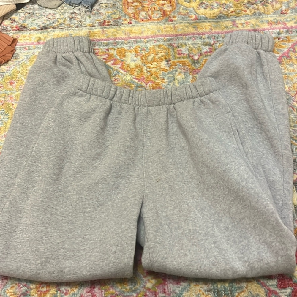 Great condition Brandy Melville grey joggers